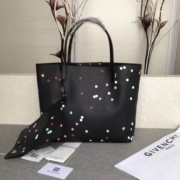 Givenchy Multidots Letter Shopping Bag - Black - Image 5