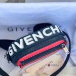 Givenchy Inverted Letter Crossbody/shoulder Bag - Blue/Red - Image 4