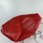 Givenchy Houndstooth Antigona Small Handbag - Red - Image 3