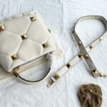 Valentino Big Nail Series Bucket Bag - White - Image 4