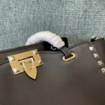 Valentino Rockstud Medium Handbag - Black - Image 2