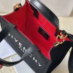 Givenchy Mini G Canvas Small Tote Bag - Black - Image 3