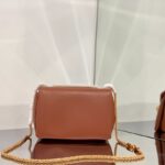 Valentino Liustud Tofu Bag - Brown - Image 5