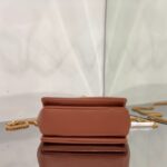 Valentino Liustud Tofu Bag - Brown - Image 4