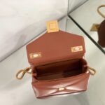 Valentino Liustud Tofu Bag - Brown - Image 2