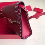 Valentino Messenger Bag With Tumble Pattern - Big Red - Image 5