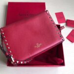 Valentino Messenger Bag With Tumble Pattern - Big Red - Image 4
