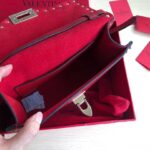 Valentino Messenger Bag With Tumble Pattern - Big Red - Image 2