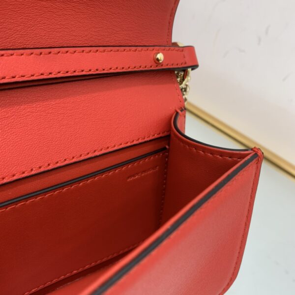 Valentino Garavani Mini Calfskin Handbag - Red - Image 2