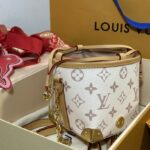 Louis Vuitton  Mini Bucket Bag - White Flower - Image 2