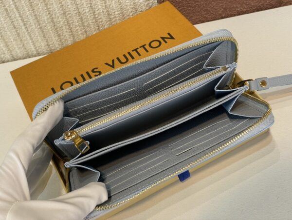Louis Vuitton Monogram Unplant Leather Zippy Wallet - Image 3