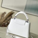 Louis Vuitton Capucines Small Handbag - White - Image 2