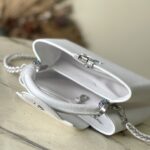 Louis Vuitton Capucines Small Handbag - White - Image 3