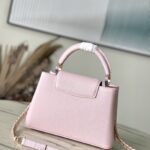 Louis Vuitton Capucines Small Handbag - Pink - Image 4