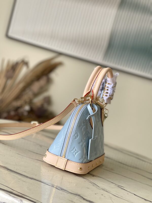 Louis Vuitton Alma BB Handbag -  Blue - Image 3
