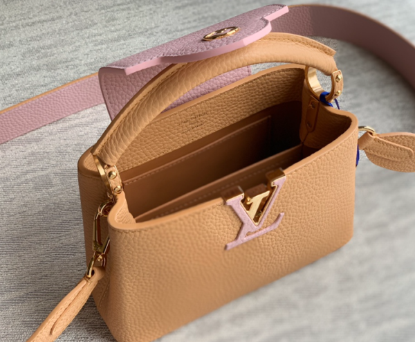 Louis Vuitton Taurillon Leather Capucines BB Mini Bag -  Brown - Image 2