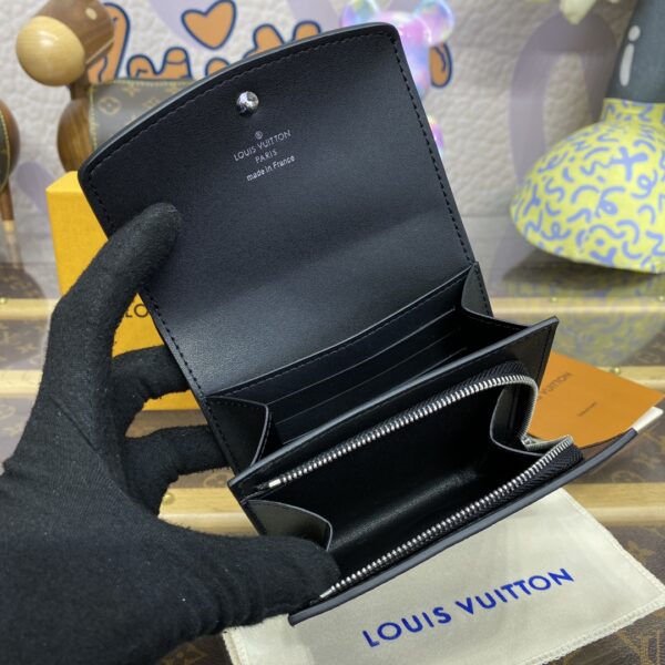 Louis Vuitton LUIRIS COMPACT Short Wallet - Black - Image 2